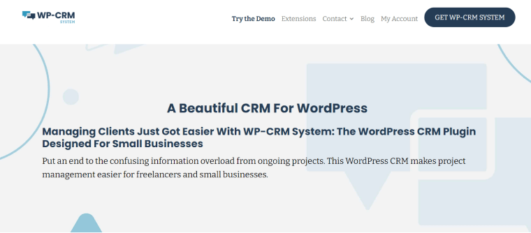 WP-CRM System