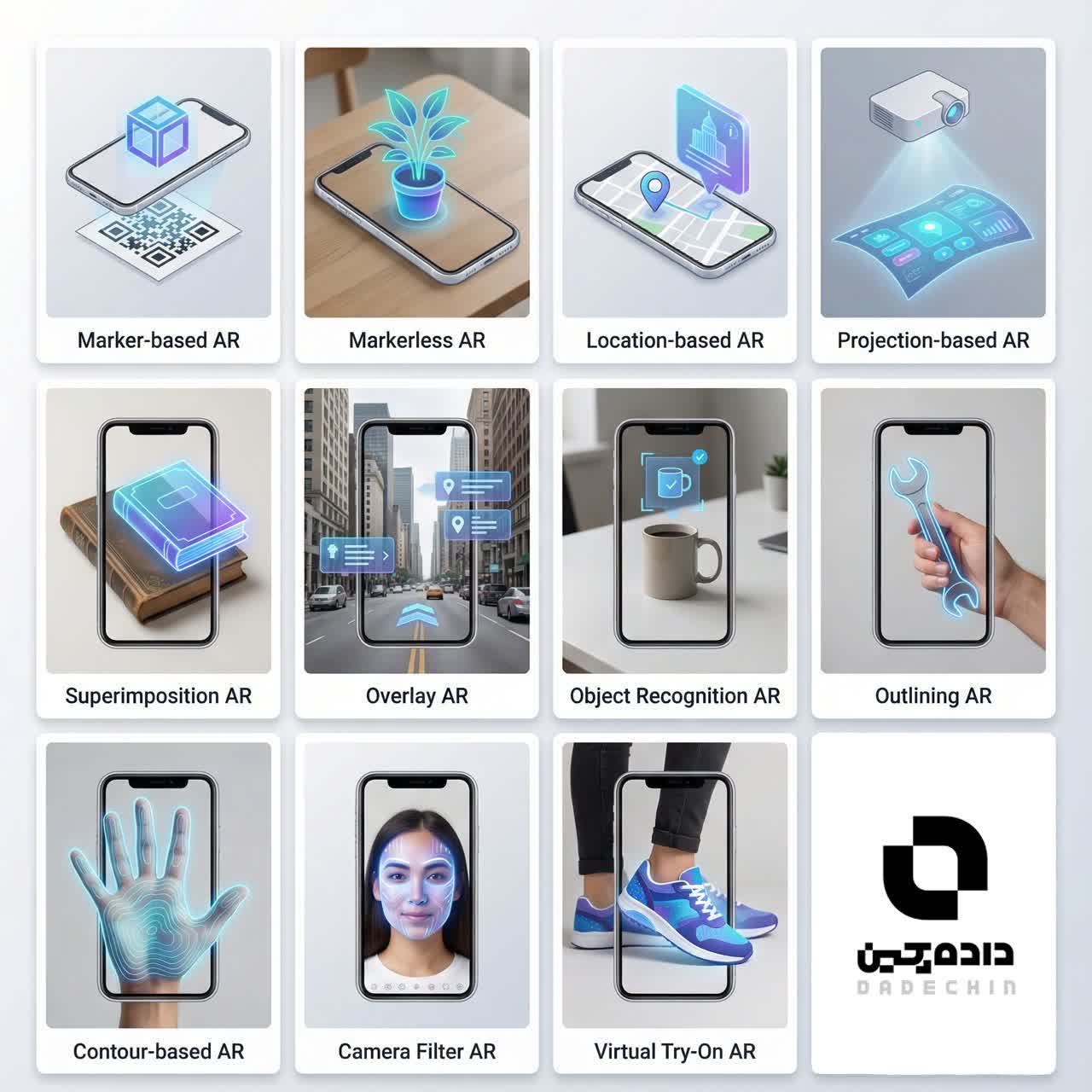 انواع واقعیت افزوده